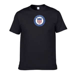 Titan Athletics Medallion T-Shirt - USA Shield - Black